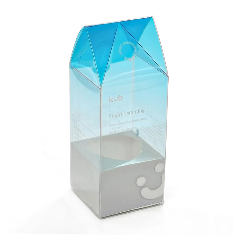 Color Printing Foldable Clear PVC PET PP Plastic Box Packaging for Cosmetic Perfume