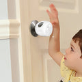 White Eco-Friendly PP Material Baby Safety Round Shape Door Knob Cover Multi-Purpose for Home and Office Use