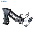 Engraving Microscope Jewelry Gemstone Diamond Setting Microscope LED Zoom Microscope for Laboratory and Jewelry Making