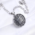 Wholesale Joyeria Acero Inoxidable 316l Stainless Steel Viking Sun Mens Jewlery Charm Pendants