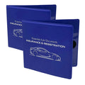 Custom Promotional Gift PVC Card Holder Wallet Organizer for Car Registration Insurance Document Driver's License Contact Card