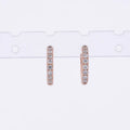 Gold 14k Solid Women Earrings 2024 Lab Grown Loose Diamond Stud Earrings Def Vvs Quality for Party Wedding Engagement.