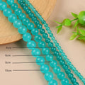 Wholesale Dyed Gemstone Stone Beads  4mm/6mm/8mm/10mm  Round Dyed Amazonite Stone Beads