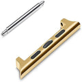14mm Stainless Steel Spring Bar Adapter Connector Compatible for Apple Watch 2/3/4/5/6/7/8/SE/Ultra