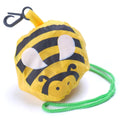 Custom Logo Foldable Polyester Honeybee Shopping Bag Into Pouch Eco Friendly Tote Reusable Bee Grocery Bags