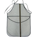 Newest Promotional Cheaper Waterproof PVC Coated Recycled White Cotton Apron Kit Cooling Bib Kitchen Customizable