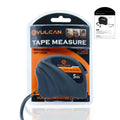 VULCAN 5M High-precision Household Black Tape 3 Years Measuring Tools Independent Packaging & Stainless Steel ABS & Plastic