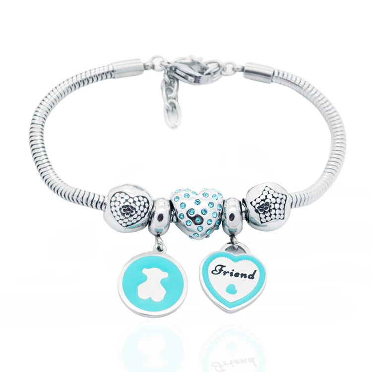 Naisi Jewelry Stainless Steel Bangle Designer Charms For Diy Bracelet MegaBDM