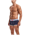 Midwaist Pull-frame Cotton U Shape Convex Bag Solid Color Men's Boxer Briefs Stretch Comfortable Breathable Men's Underwear