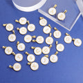 Dropshipping 2*16MM Gold Color Letter Pendant for Women DIY Necklace Jewelry Accessories