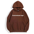 Quality Puff Printing Wholesale Heavyweight Cotton Men's Hoody Oversized Custom Print Luxury Pullover Cotton Custom Hoodies