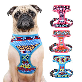 Wholesale Hawaii Reflective Dog Cat Harness and Leash Set for Walking