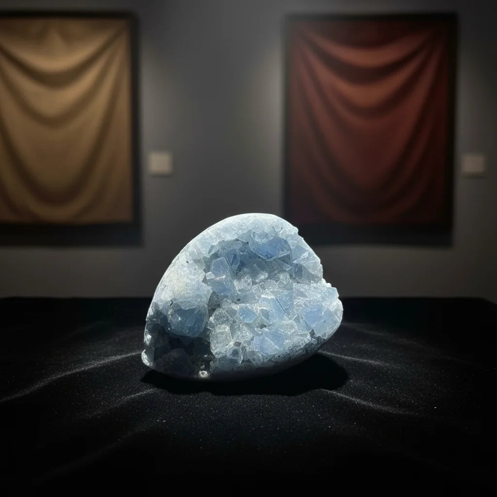 Bulk Wholesale Beautiful Rough Crystal Healing Stone Natural Blue Celestite Geode Crystal Raw Stone