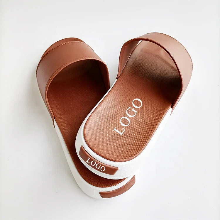 Wholesale Men Slippers Fashion All Seasons Slippers EVA PVC Sandals Men's Slides Footwear Large Size