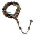 Practical Hot Sale Cheap Tasbih Saudia Arabia Muslim Prayer Beads Religious Gift Rosary Agate Stone