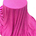 S540 Fashion Elastic Fabric Rhinestones Crystal Mesh Fabric for Party Dress