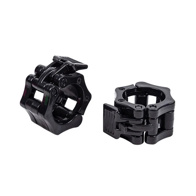 Commercial Home Gym Plastic Nylon Weight Plates Protective Barbell Collar Clips Twizers for Bars Home Gym Weight Lifting