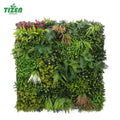 Tizen Factory Wholesale  Green Art Decor Artificial Grass Vertical Plant Wall Artificial Plant Wall