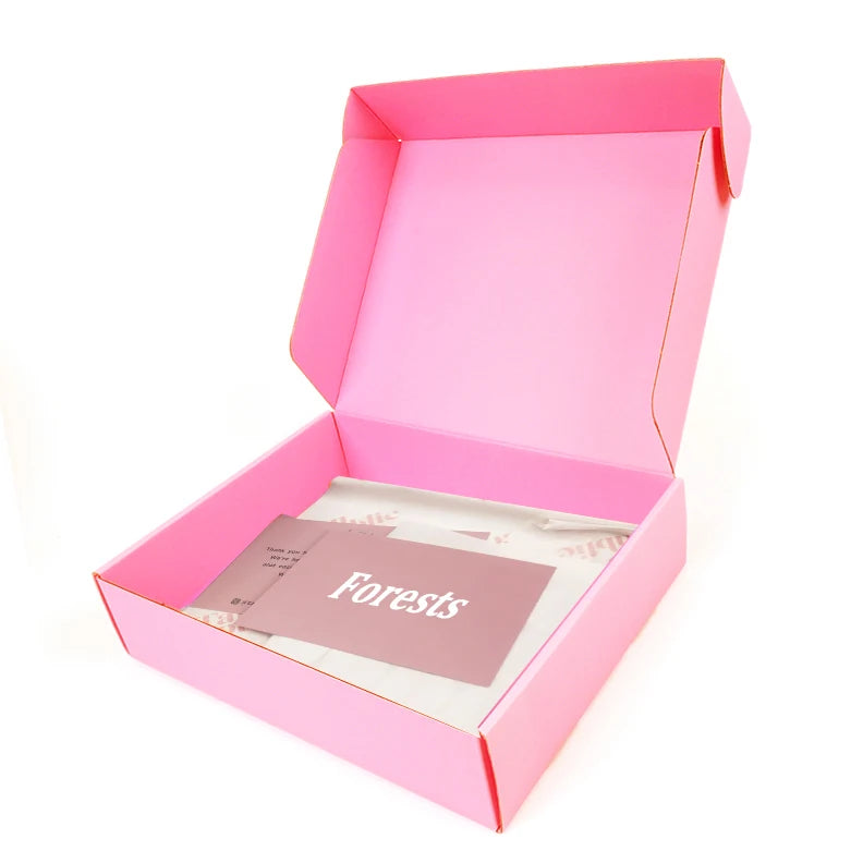 Custom Corrugated Gift Fold Box OEM Factory Eco Friendly Shipping Paper Mailer Box Packaging With logo