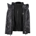 Men's Plus Size Tactical Combat Softshell Hood Winter Jacket Coat Waterproof Windbreaker with Casual Camouflage Pattern