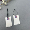 Customized Hanging Card Transparent Frosted PVC Plastic Hang Tag Plastic Kraft Paper Hangtag