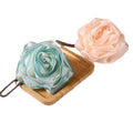 70g Super Soft Rose Bath Ball PE Material Skin-Friendly Shower Gel Foaming Net Towel Sponge for Women's Body Art