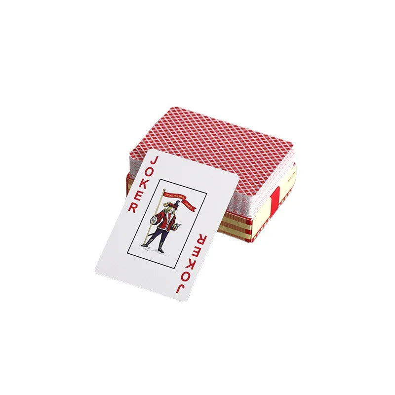 Customizable PVC Plastic Poker Table for Parties Waterproof Playing Game with Custom Logo Model Number Card