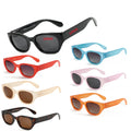 2025 New Vintage Retro Cat Eye Sunglasses Women Colorful Eco-Friendly Recycled Plastic UV 400 Polarized Blue Red Green Frames