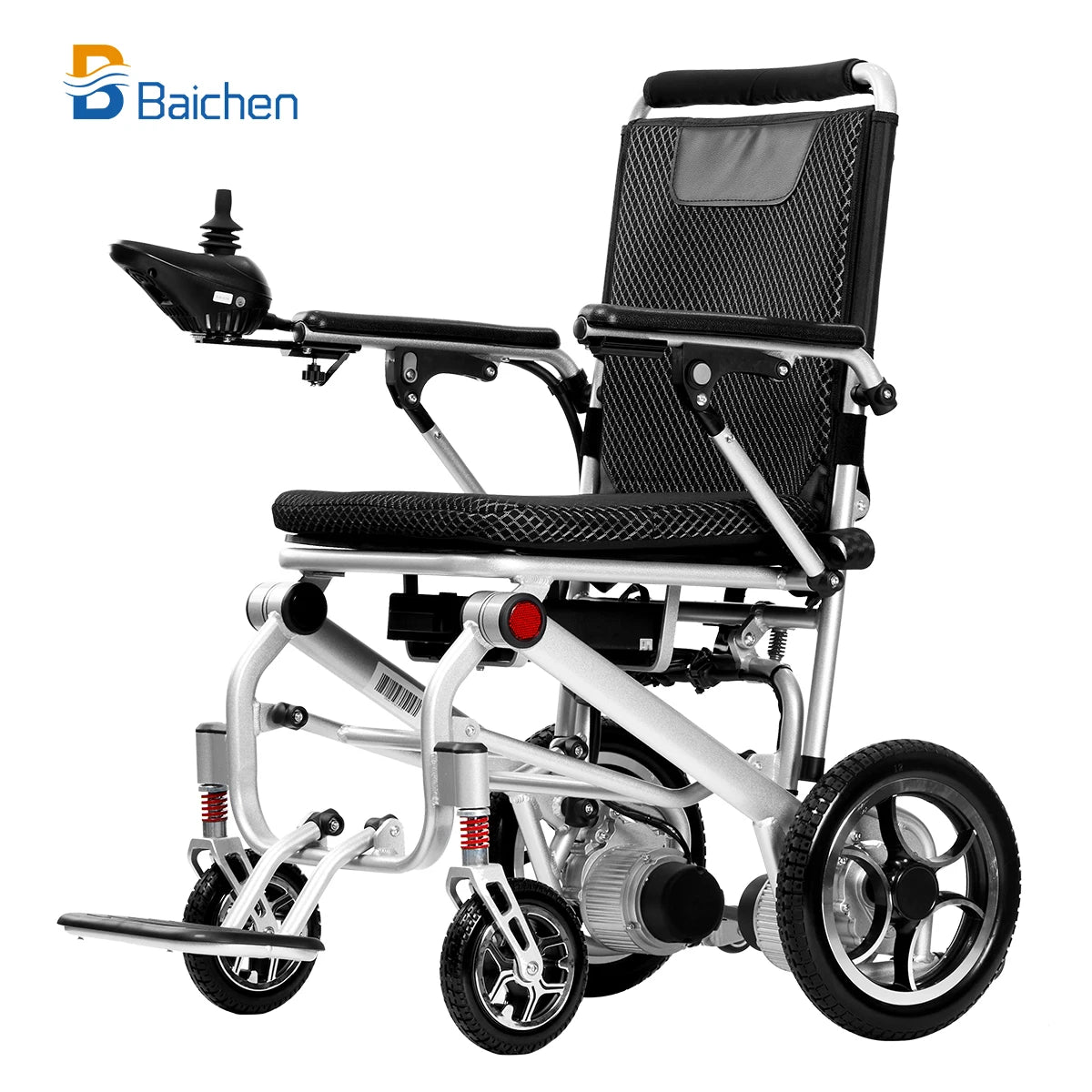 2026 New Folding Electric Wheelchair Remote Control Lightweight Folding Portable Travel Wheelchair Used for Sale