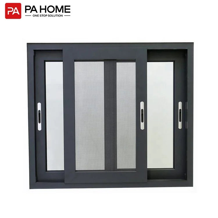 PA Villa Modern Horizontal Smart Sliding Window Aluminum Alloy Residential Entry Sliding Window