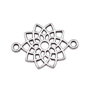 AA016494 Flower Charms for Children's Jewelry Pendant Findings for Necklace & Bracelet Making Mainly Made of Alloy
