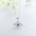 POLIVA Accept Custom Logo Women Fashion Jewelry  Pendants 925 Sterling Silver Turkish EvilEye Pendant