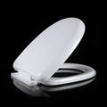 Hot Sell Toilet Seats Cover Soft Closing Slow Down Silence Toilet Lid Wc Pan Cover Lid