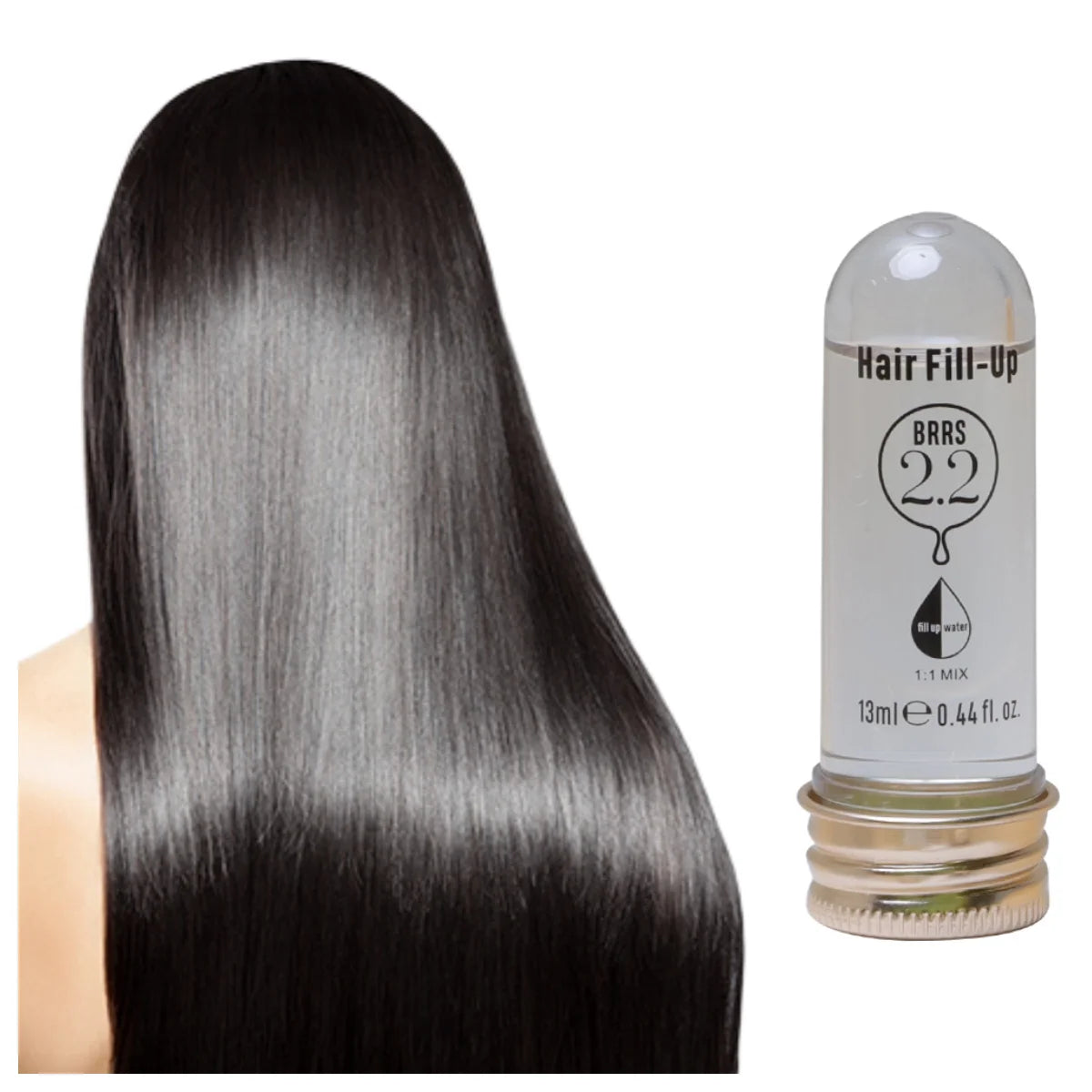 Perfect Hair Fill-up Professional Salon Care and Pack of 30 X 13 ml for Healthy Straight Hair Result