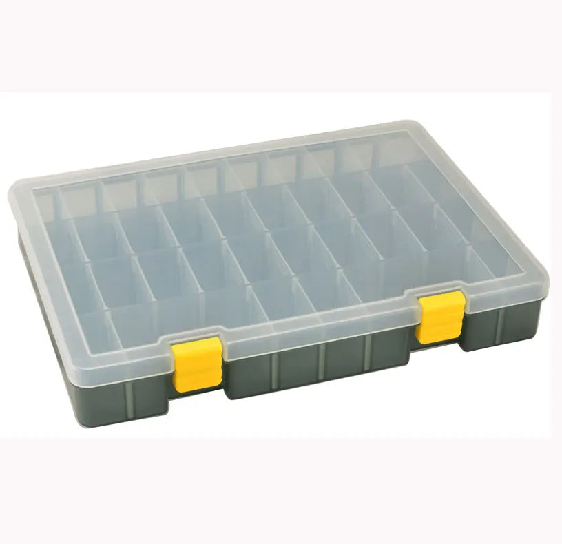 Customized PP Screws Storage Boxes with 36 Removable Compartments RoHS Certified Tool Packing