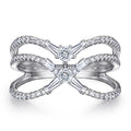 New Arrival Hot Selling Duo orbit Ring S925 Sterling Silver Zircon Engagement Ring for Women