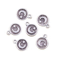 Charms Star Moon 13x10MM Antique Silver Color Pendants DIY Crafts Making Findings Handmade Tibetan Jewelry