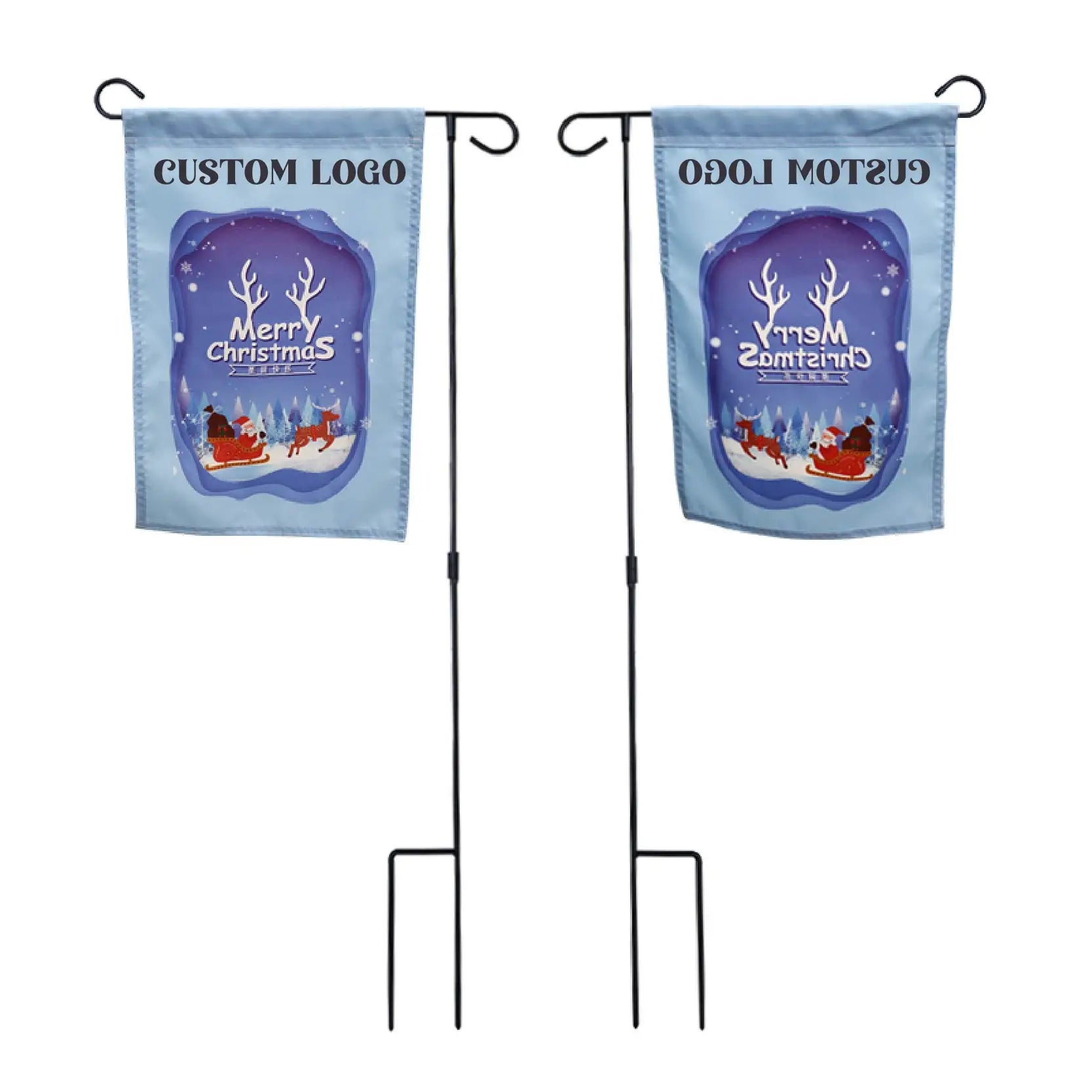New Custom Printed Wholesale 12x18 Inch Double Sided Printed Flag Printed Garden Flag for All Seasons and Holidays