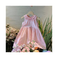 1 - 6 Y Summer New Girl Princess Dress Sweet Temperament Lace Vest Skirt Children's Sleeveless Dress