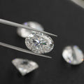 Starsgem Top Grade 7*9mm 2ct Oval Shape Synthetic Moissanite Loose Stone VVS VVS1 Round Brilliant D Color White Loose Moissanite