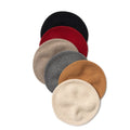 Wholesale Autumn/Winter Ladies Plush Hat New Fashion Casual Warm French Pure Cashmere Knitted Beret for Party & Daily Use