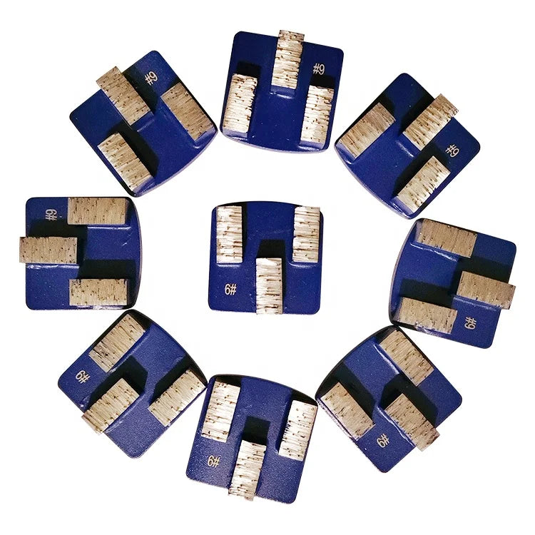 6#- 120# Metal Bond Trapezoid Diamond Metal Grinding Concrete Floor Grinding Pads