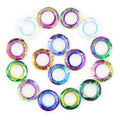 Wholesale 3D Hollow round Crystal Glass with Loose Rhinestones for Jewelry Making for Creative Expressions