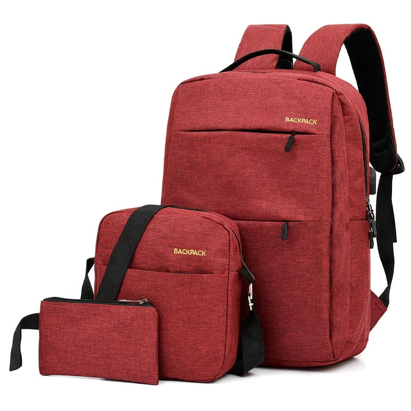 Manufacturer's Large Capacity Multi-Function Anti-Theft Business Briefcase Waterproof Laptop Backpack with Custom Logo USB Port