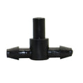 4/7 mm Plastic Hose Barb Tee Connectors for Garden Irrigation System Micro Irrigation Barb Hose Fittings