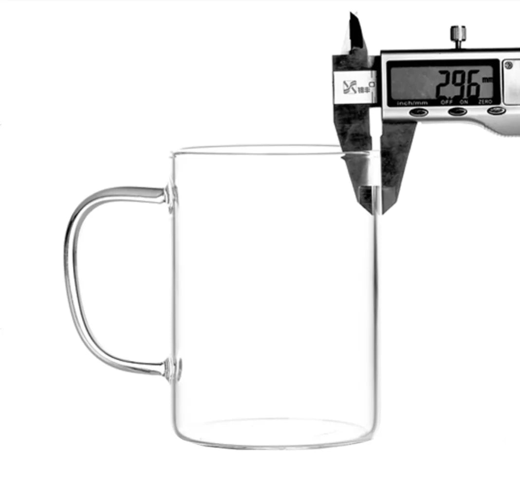 Promotion Exquisite Single Wall Big Oversized Glass Beer Cola Coffee Mug