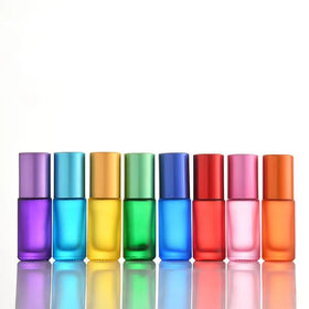 Chinese Manufacturers Wholesale Empty Small Perfume Glass Roller Bottle Jars for Cosmetic