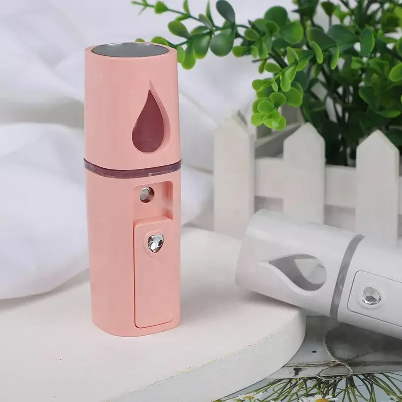 Nano Spray Beauty Steamer Facial Cool Mist Nano Facial Mister USB Rechargeable Handy Facial Steamer Nano Mister
