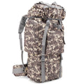 Lupu 65L Tactical Backpack Customized Logo OEM/ODM High Strength Internal Frame Polyester Lining Camouflage Pattern Waterproof