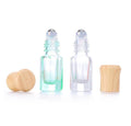 Roll on 3ml 6ml 12ml Octagon Attar Glass Bottle Empty Perfume Oil Fragrance Roll on Bottle with Ball